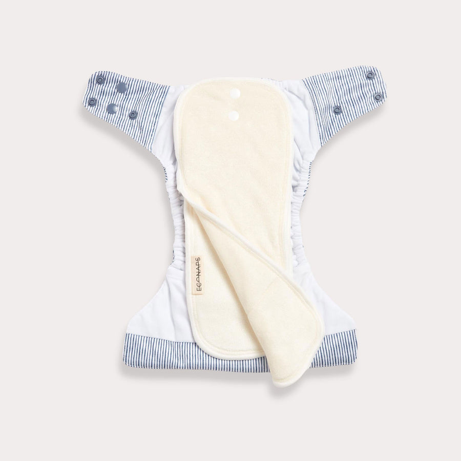 Indigo Pinstripe 2.0 Modern Cloth Diaper