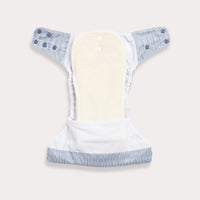 Indigo Pinstripe 2.0 Modern Cloth Diaper