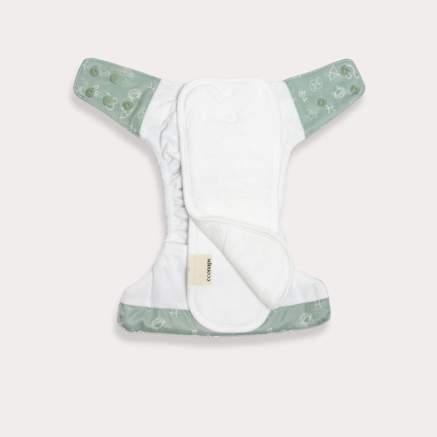 Zodiac 2.0 Modern Cloth Diaper - Sage