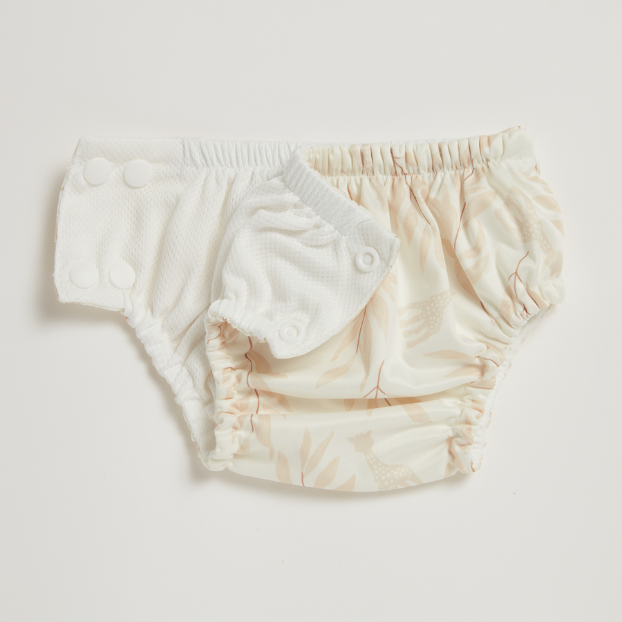 Sophie La Girafe Olive Leaf Swim Diaper