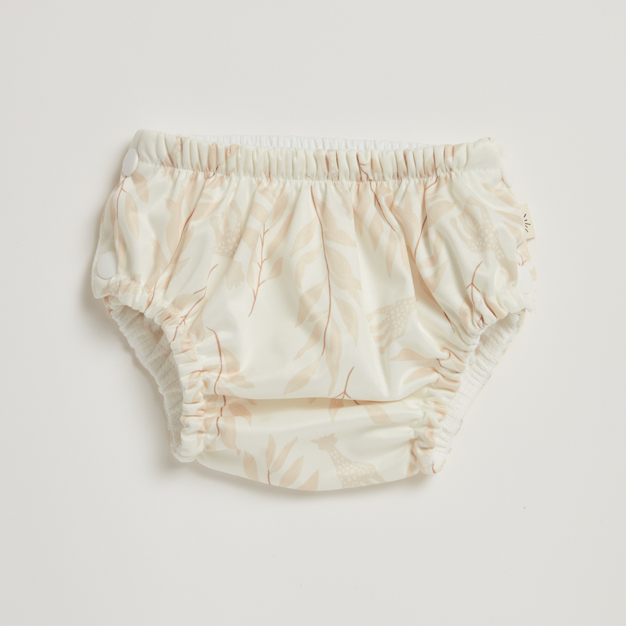 Sophie La Girafe Olive Leaf Swim Diaper